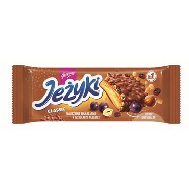 Goplana Jeżyki Classic ciastka w czekoladzie mlecznej 140 g