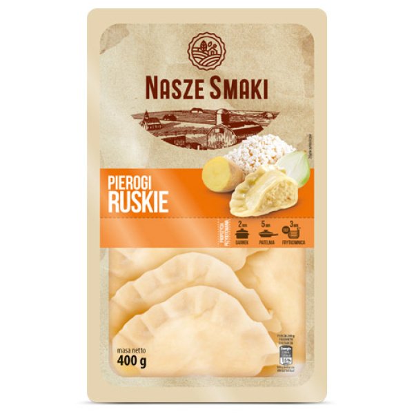 Nasze Smaki Pierogi ruskie 400 g