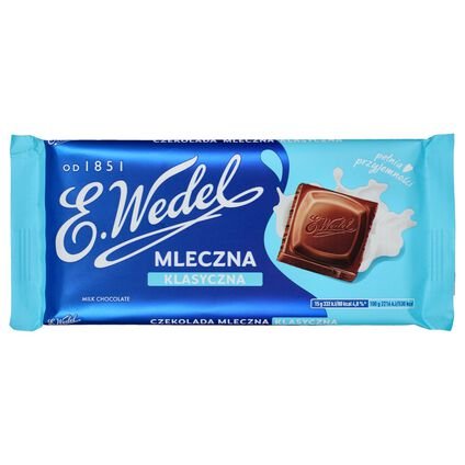 E. Wedel Czekolada klasyczna mleczna 90 g