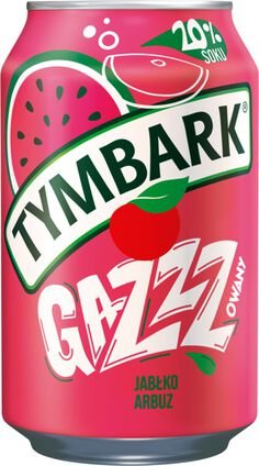 Tymbark gazzzowany Napój jabłko arbuz 330 ml