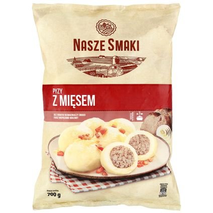 Nasze Smaki Pyzy z mięsem 700 g