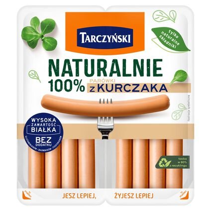 Tarczyński Naturalnie Parówki z kurczaka 160 g