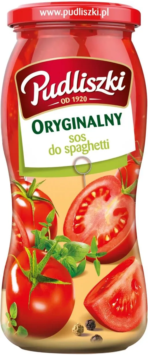 PUDLISZKI Sos do spaghetti oryginalny 500g