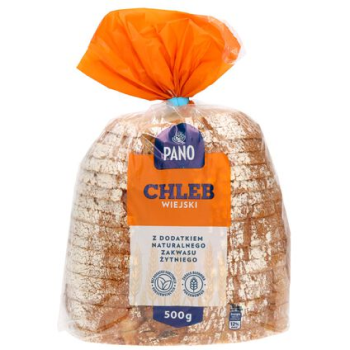 Pano Chleb wiejski z dodatkiem naturalnego zakwasu żytniego 400g