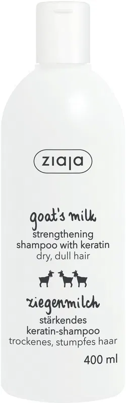 ZIAJA Kozí mléko Šampon s keratinem 400 ml