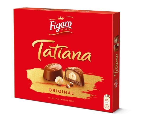 Figaro bonboniéra Tatiana, mléčná čokoláda 172g