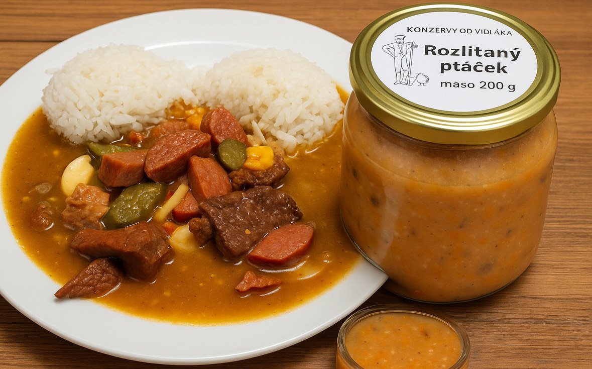 Rozlítaný španělský ptáček – 0,9 l